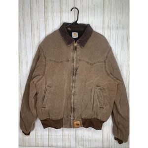 Carhartt GUC quilted lined active jacket L